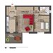 Greenfield Residence, Baneasa, apartament 2 camere de inchiriat.